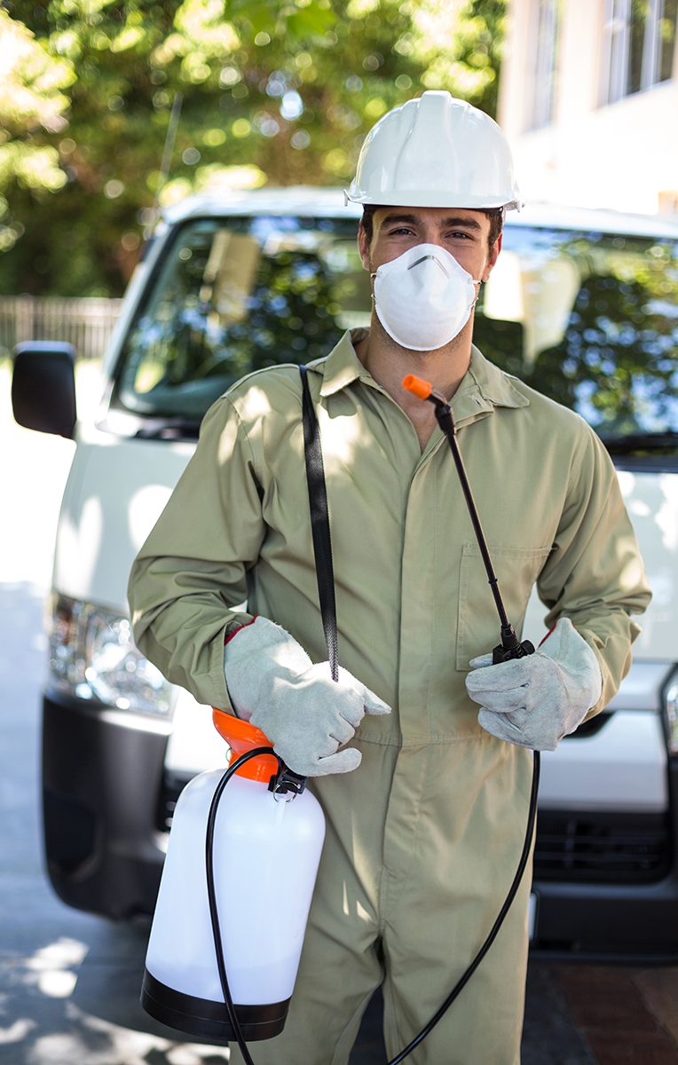 Pest control person 1